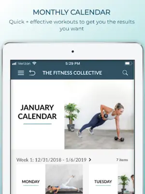 The Fitness Collective android App screenshot 2